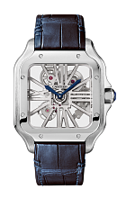 Santos De Cartier Skeleton Watch WHSA0007